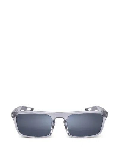 Nike Nv03 Square-frame Sunglasses In Gray