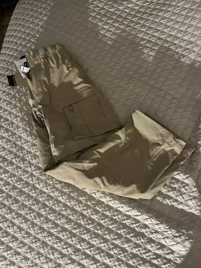 Pre-owned Nike Nwt  Acg Cargo Pants In Sand