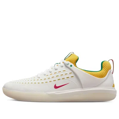 Nike Nyjah 3 Premium Sb 'rastafarian' In White
