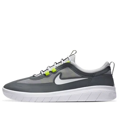 Nike Nyjah Free 2 Sb 'neon' In Gray