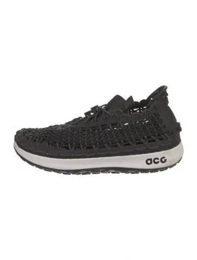 Pre-owned Nike Nylon Printed Sneakers In Multi