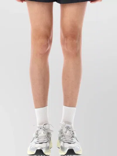 Nike Nylon Short Elastic Waistband In Pink