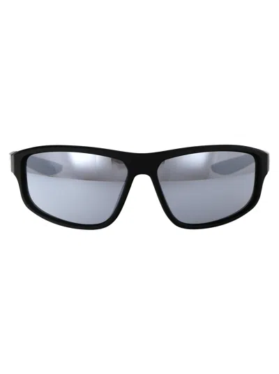 Nike Obsiadian Bleu Acetate Sunglasses In Black