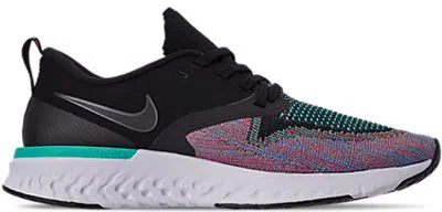 Pre-owned Nike Odyssey React 2 Flyknit Ember Glow (women's) Sneakers In Black/hyper Jade