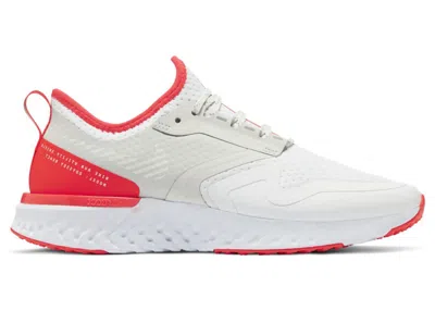 Pre-owned Nike Odyssey React 2 Shield (women's) Sneakers In White/laser Crimson