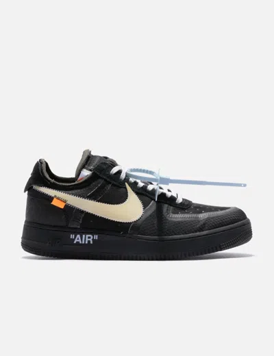 Nike Off-white Air Force 1 Low In Black