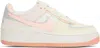 Nike Air Force 1 Shadow Sneaker In Coconut Milk/crimson