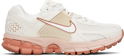 Nike Off-white & Orange Zoom Vomero 5 Sneakers In Gold