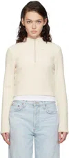 Nike Off-white Sportswear Phoenix Plush Sweater In Lt Orewood Brn/sail