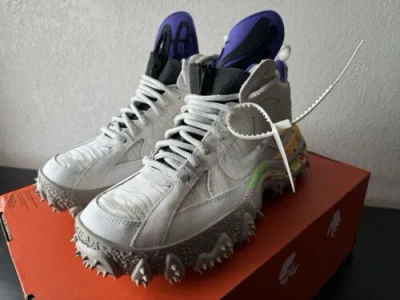 Pre-owned Nike Off-white X Air Terra Forma ‘white' Dq1615-100 Men's 9 No-lid