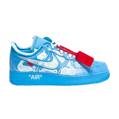 Pre-owned Nike Off-white X Cassius Hirst X Air Force 1 Low '07 'mca' | Blue | Men's Size 6.5