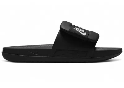 Pre-owned Nike Offcourt Adjust Slide (women's) Sneakers In Black/white In Multi