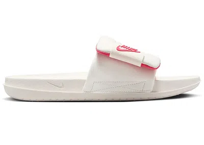 Pre-owned Nike Offcourt Adjust Slide (women's) Sneakers In Sail/aster Pink