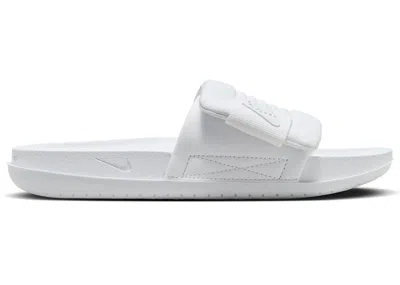 Pre-owned Nike Offcourt Adjust Slide (women's) Sneakers In White/phantom In Multi