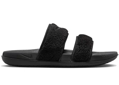 Pre-owned Nike Offcourt Duo Slide (women's) Sneakers In Black/dark Smoke Grey