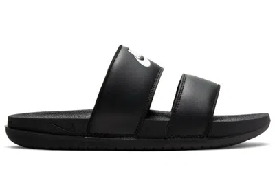 Pre-owned Nike Offcourt Duo Slide (women's) Sneakers In Black/white