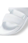 Nike Women's Offcourt Duo Slide Sandals From Finish Line In 100 White/black