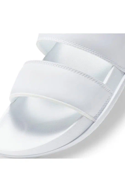 Nike Offcourt Duo Strap Slide Sandal In 100 White/black