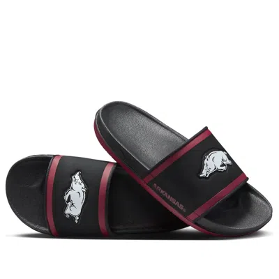 Nike Offcourt Slide 'arkansas' In Black