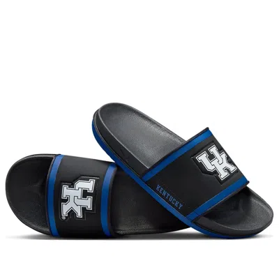 Nike Offcourt Slide 'kentucky' In Animal Print