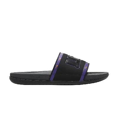 Pre-owned Nike Offcourt Slide 'lsu' In Black