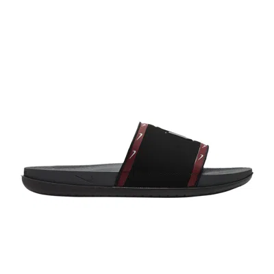 Pre-owned Nike Offcourt Slide 'oklahoma' In Black