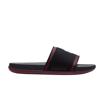 Pre-owned Nike Offcourt Slide 'oklahoma' In Black