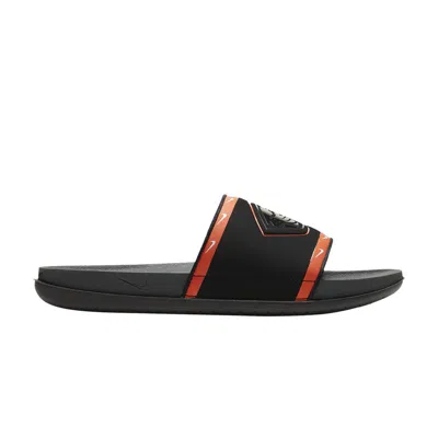 Pre-owned Nike Offcourt Slide 'oregon State' In Black