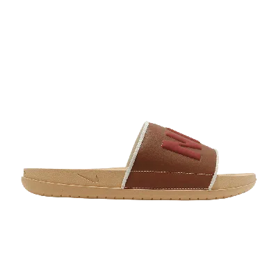 Pre-owned Nike Offcourt Slide 'sesame' In Brown