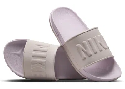 Pre-owned Nike Offcourt Slide (women's) Sneakers In Barely Rose/pink Oxford