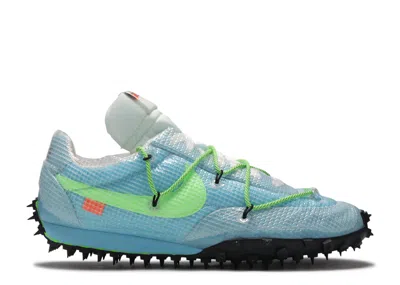 Nike Off-white X  Wmns Waffle Racer 'vivid Sky' In Blue