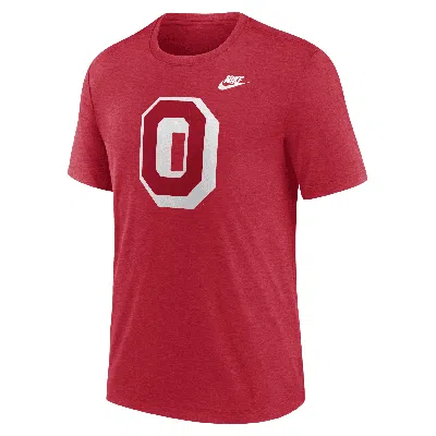 Nike Ohio State Buckeyes Blitz Evergreen Legacy Primary  Men's College T-shirt In Red