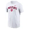 Nike Men's White Ohio State Buckeyes Blitz 2-hit T-shirt