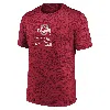 Nike Ohio State Buckeyes Campus Center Block Velocity  Men's Dri-fit College T-shirt In Red