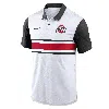 Nike Ohio State Buckeyes Primetime Campus Vapor  Men's Dri-fit College Polo In White