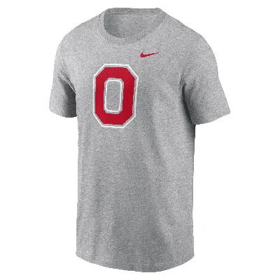 Nike Ohio State Buckeyes Primetime Evergreen Alternate Logo  Men's College T-shirt In Grey