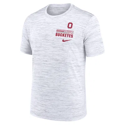 NIKE OHIO STATE CAMPUS CHEST STACK VELOCITY  MEN'S DRI-FIT COLLEGE T-SHIRT,1015911547