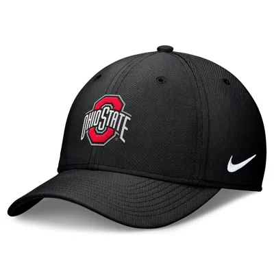 Nike Ohio State Classic  Men's Dri-fit College Hat In Black