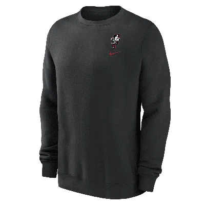 Nike Ohio State Club Fleece  Men's College Sweatshirt In Black