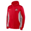 Nike Ohio State Game  Men's Dri-fit College Full-zip Hooded Jacket In Black