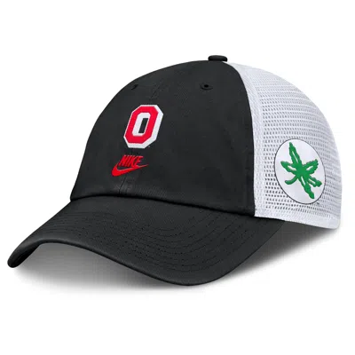 Nike Ohio State Legacy Club  Men's College Trucker Adjustable Hat In White