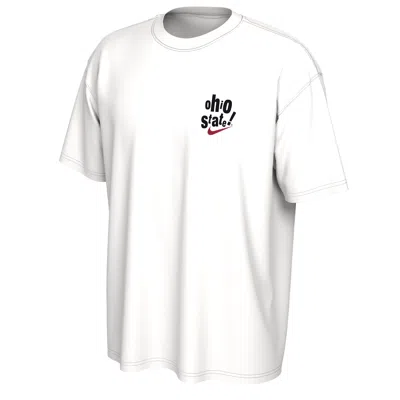 Nike Ohio State  Men's College T-shirt In White