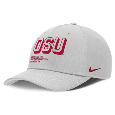 NIKE OHIO STATE ON-FIELD PRIMETIME RISE  MEN'S COLLEGE ADJUSTABLE HAT,1015911588