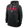 Nike Black Ohio State Buckeyes 2025 Sideline Standard Issue Dri-fit Hoodie In Black