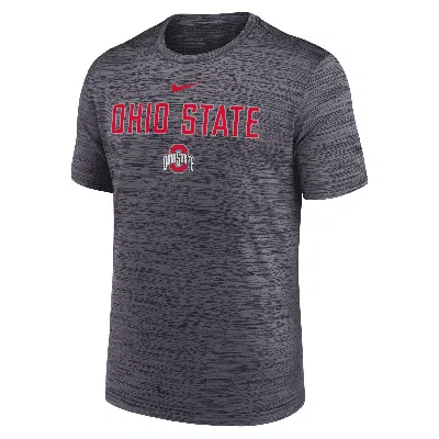 Nike Black Ohio State Buckeyes 2025 Sideline Velocity Performance T-shirt
