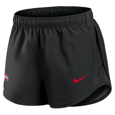 Nike Ohio State Tempo  Women's Dri-fit College Shorts In Black