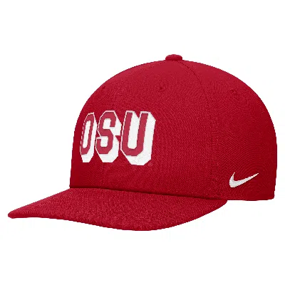 Nike Ohio State  Unisex College Snapback Hat In Black