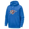 Nike Oklahoma City Thunder Club  Men's Nba Pullover Hoodie In Blue