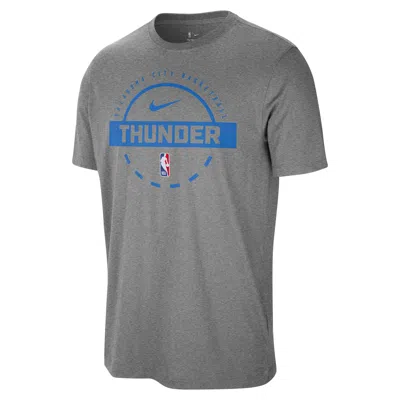 NIKE OKLAHOMA CITY THUNDER  MEN'S NBA PRACTICE T-SHIRT,1015744102