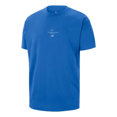 Nike X Nba Oklahoma City Thunder T-shirt In Blue
